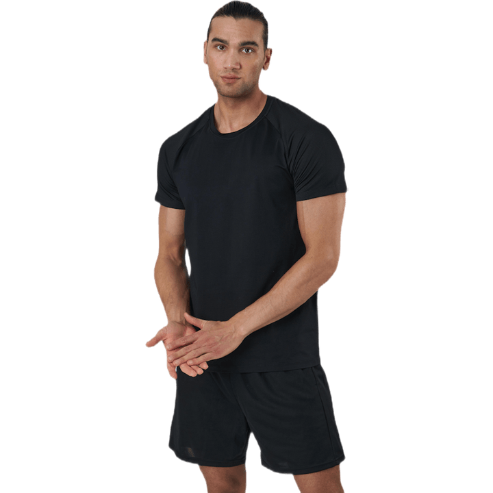 Strukturované tričko Black