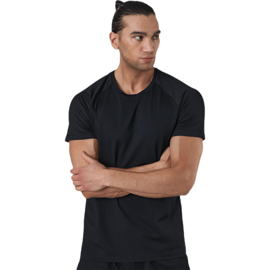 Strukturované tričko Black