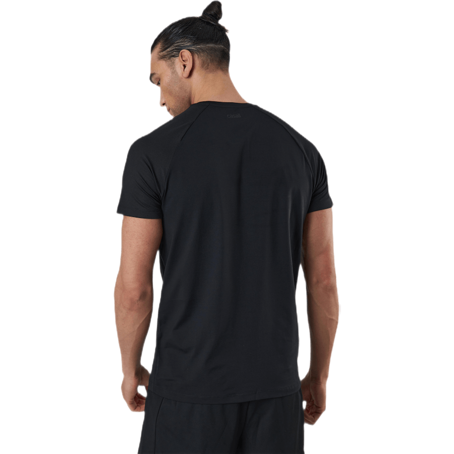 Strukturované tričko Black