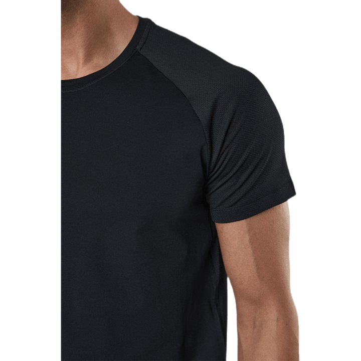 Strukturované tričko Black