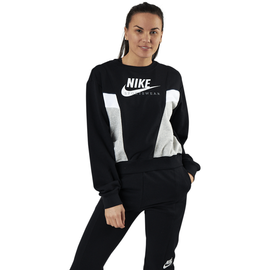 Sweat à capuche Nsw Heritage Crew Flc Noir