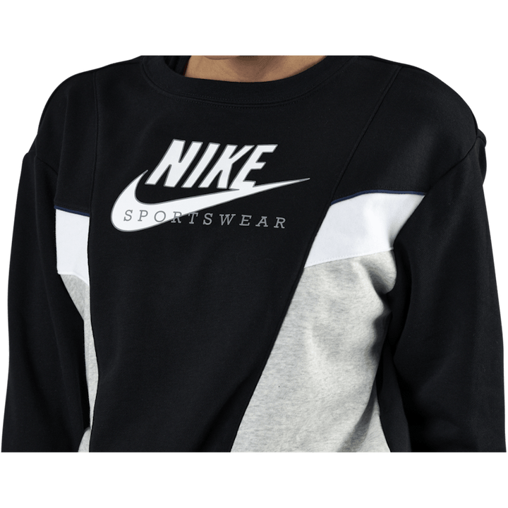 Sweat à capuche Nsw Heritage Crew Flc Noir