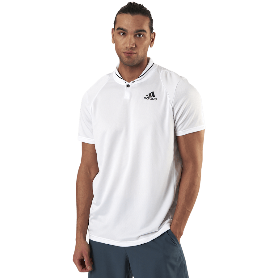 Club Rib Polo White