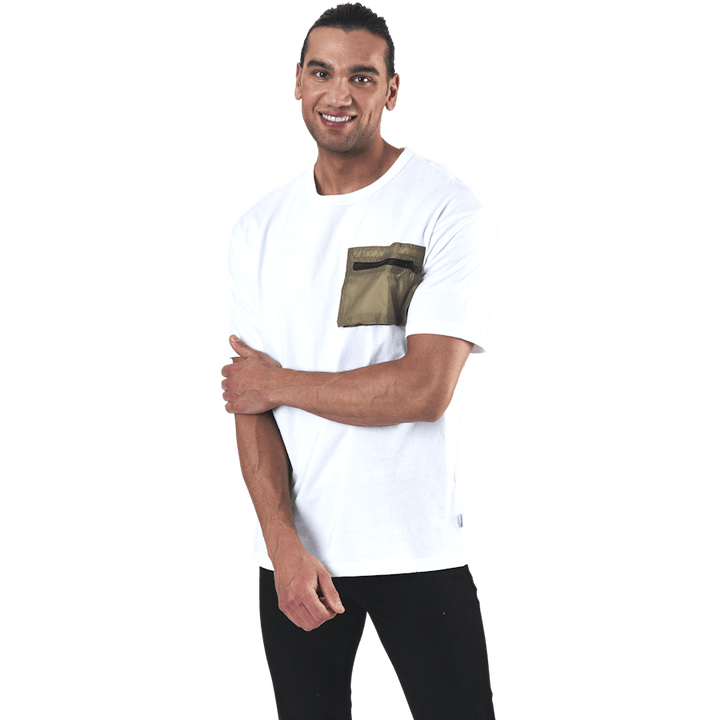 Bright Tee Ss Crew Neck White