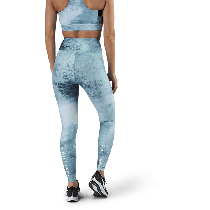Flattering Keira Printed Tights Green