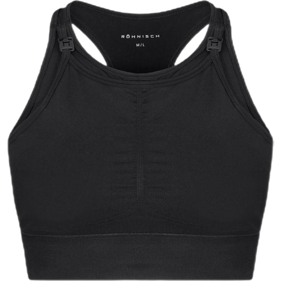 Maternity Soft Sportsbra Black
