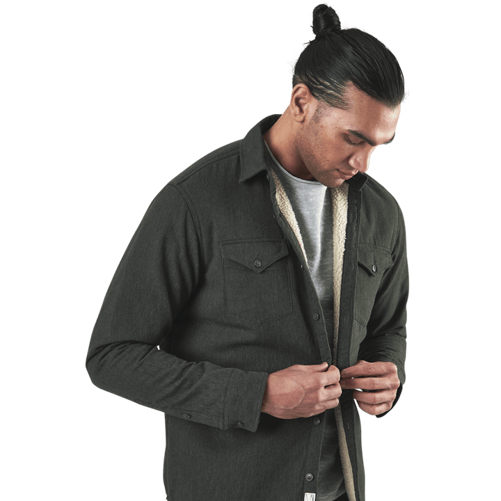 Hunter Check Overshirt L/S Black