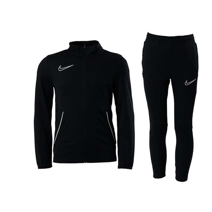 Conjunto de treino Dri-FIT Academy 21 para juniores Branco/Preto