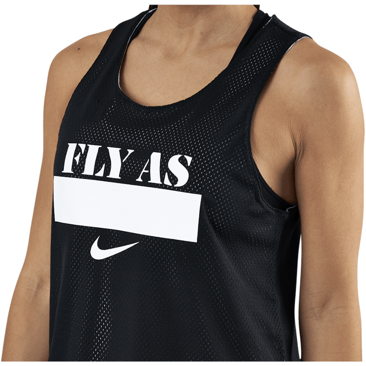 Essential Fly Jsy Vit/Svart
