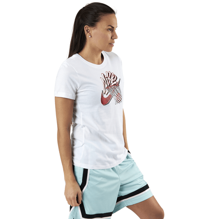 Tričko Dri-FIT Swoosh SS Tee White