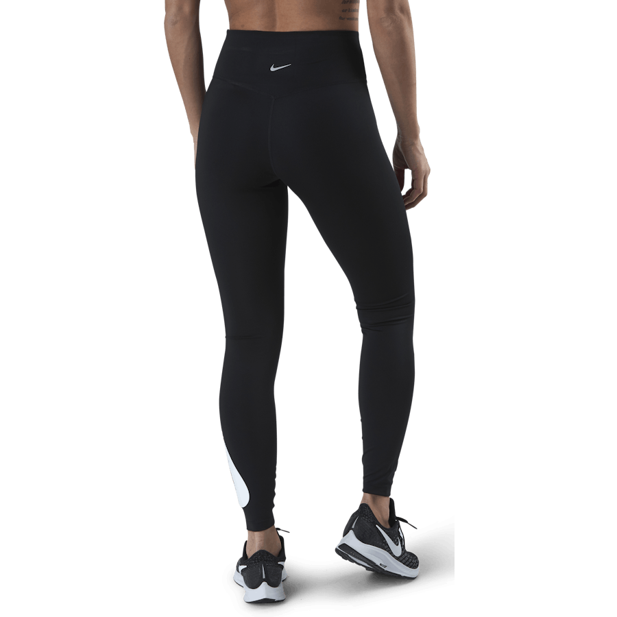 Swoosh Run Tight 7/8 Black/Silver