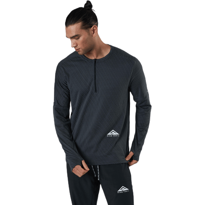 Dri-FIT Element 1/2-Zip Top Trail Black/Grey