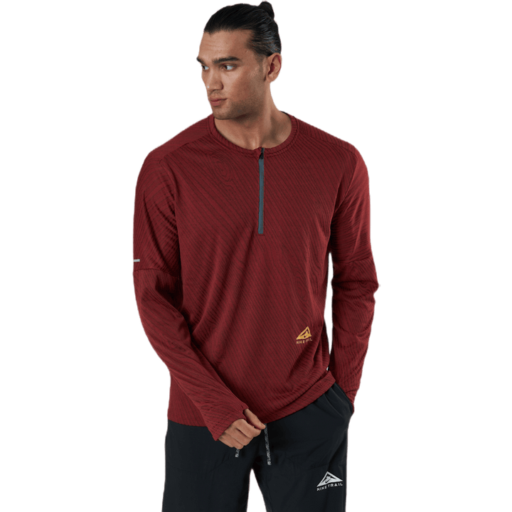 Dri-FIT Element 1/2-Zip Top Trail Red