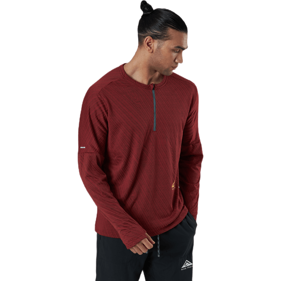 Dri-FIT Element 1/2-Zip Top Trail Red