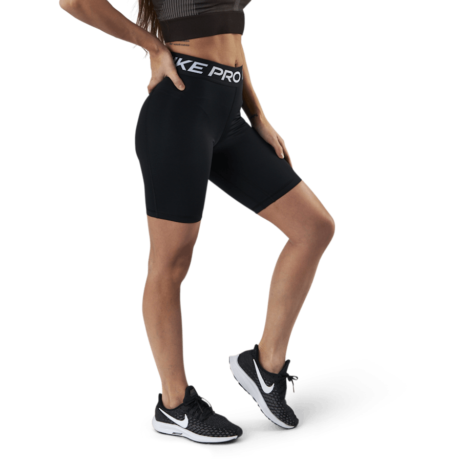 365 Short 8 pouces Blanc/Noir