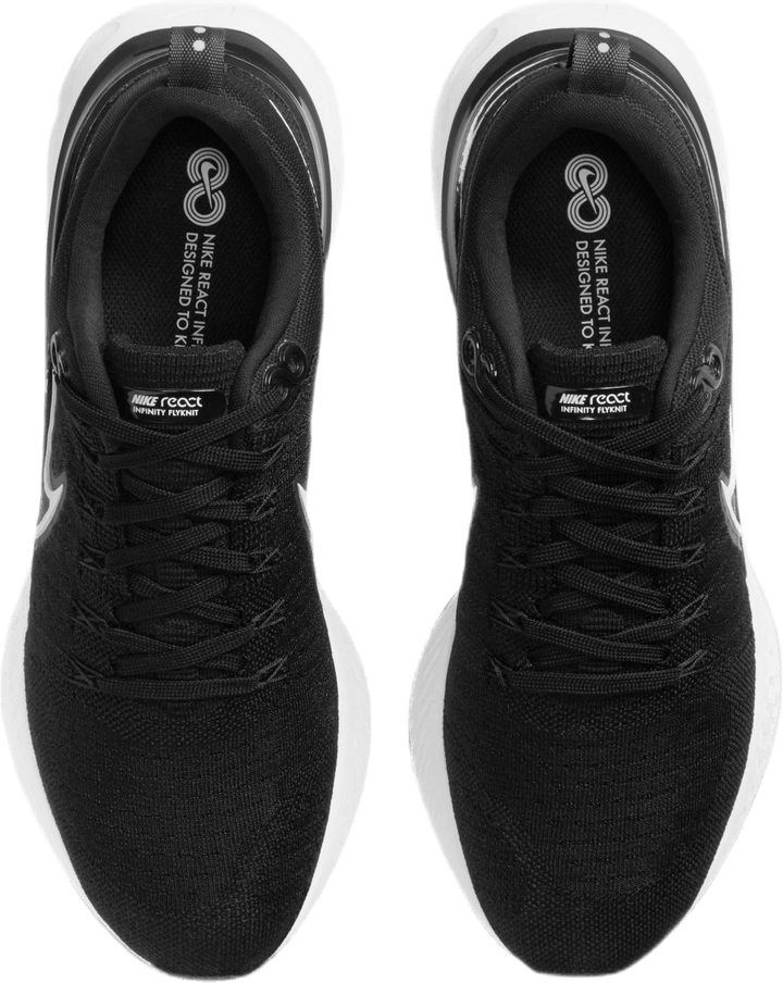 React Infinity Run Flyknit 2 Blanc/Noir