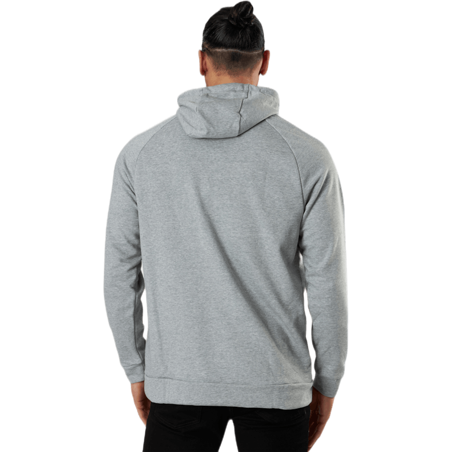 Dri-FIT Men's Pullover Training Hoodie DK GREY HEATHER/BLACK