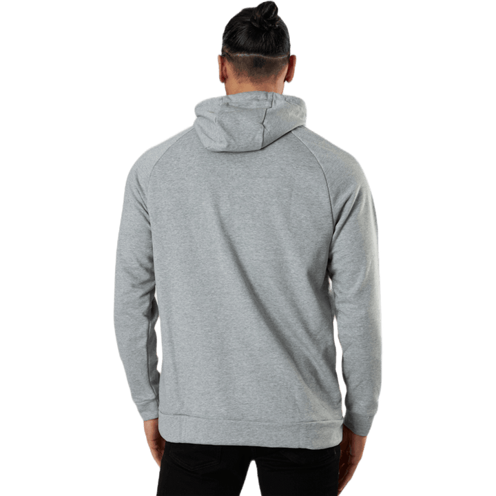 Dri-FIT Men's Pullover Training Hoodie DK GREY HEATHER/BLACK