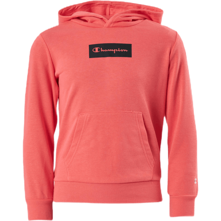Pastel Hooded Sweatshirt Junior Rood
