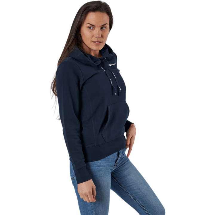 Bluza z kapturem niebieska