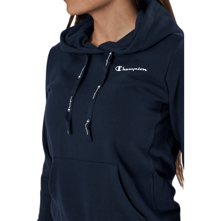 Bluza z kapturem niebieska