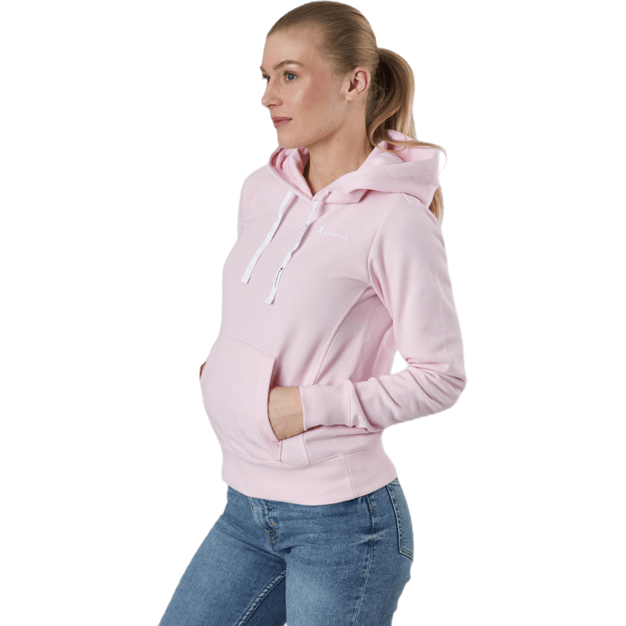 Sudadera con capucha rosa