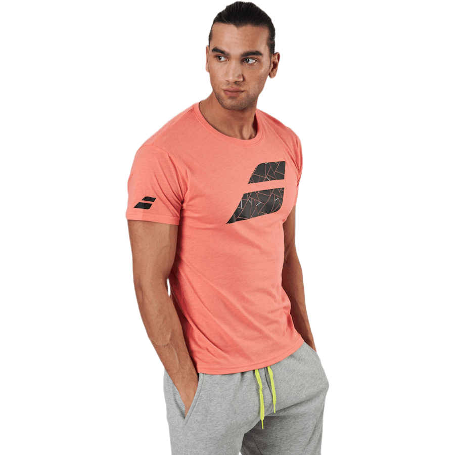 Cvičení Big Logo Pink