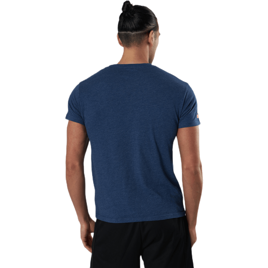 T-Shirt Nachricht blau
