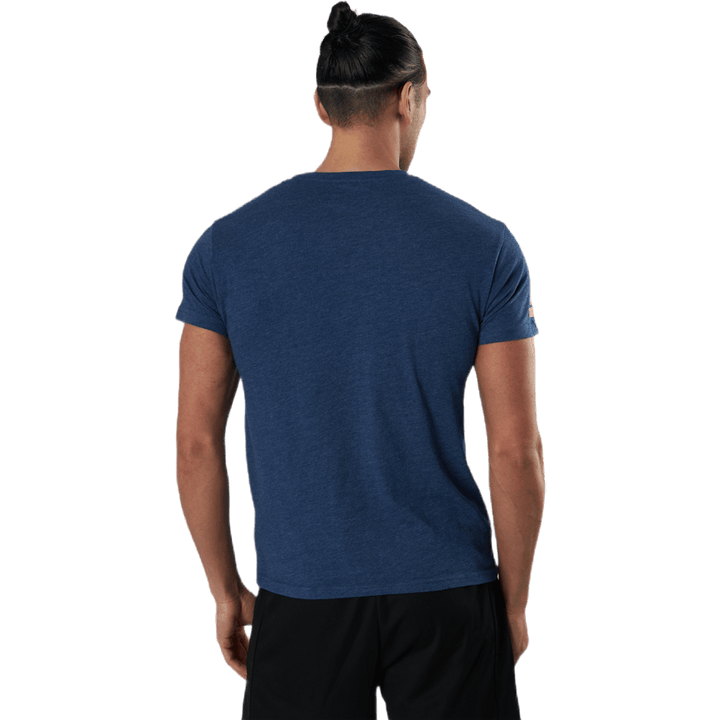 T-Shirt Nachricht blau