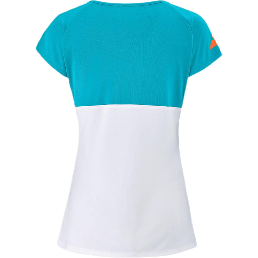 Top met kapmouwtjes Play Blauw/Wit