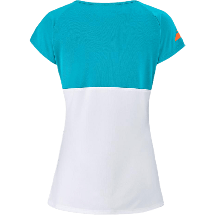 Top met kapmouwtjes Play Blauw/Wit