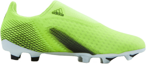 X Ghosted.3 Laceless Firm Ground Stiefel Solar Gelb / Core Schwarz / Königsblau