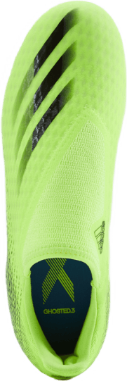 X Ghosted.3 Laceless Firm Ground Stiefel Solar Gelb / Core Schwarz / Königsblau