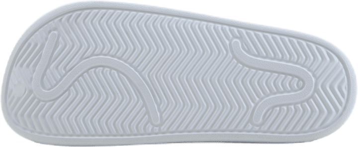 Sabots Adilette Blanc nuage / Noir noyau / Blanc nuage