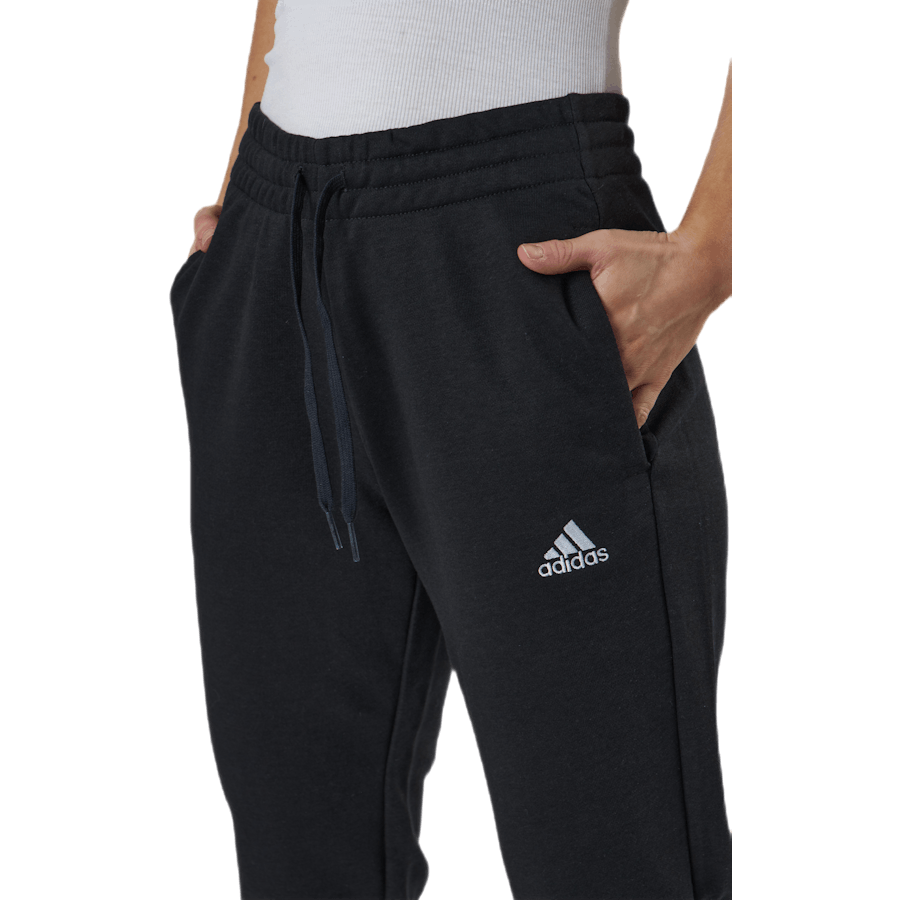 Essentials Regular Tapered Cuffed 7/8 Pant Nero / Bianco