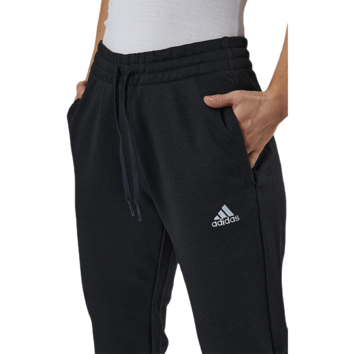 Essentials Regular Tapered Cuffed 7/8 Pant Nero / Bianco