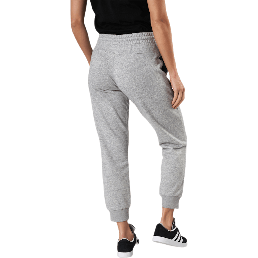 Essentials Regular Tapered Cuffed 7/8 Pant Medium Grey Heather / White