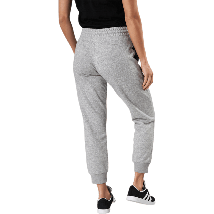 Essentials Regular Tapered Cuffed 7/8 Pant Medium Grey Heather / White