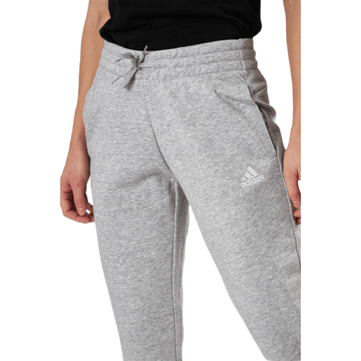 Essentials Regular Tapered Cuffed 7/8 Pant Medium Grey Heather / White