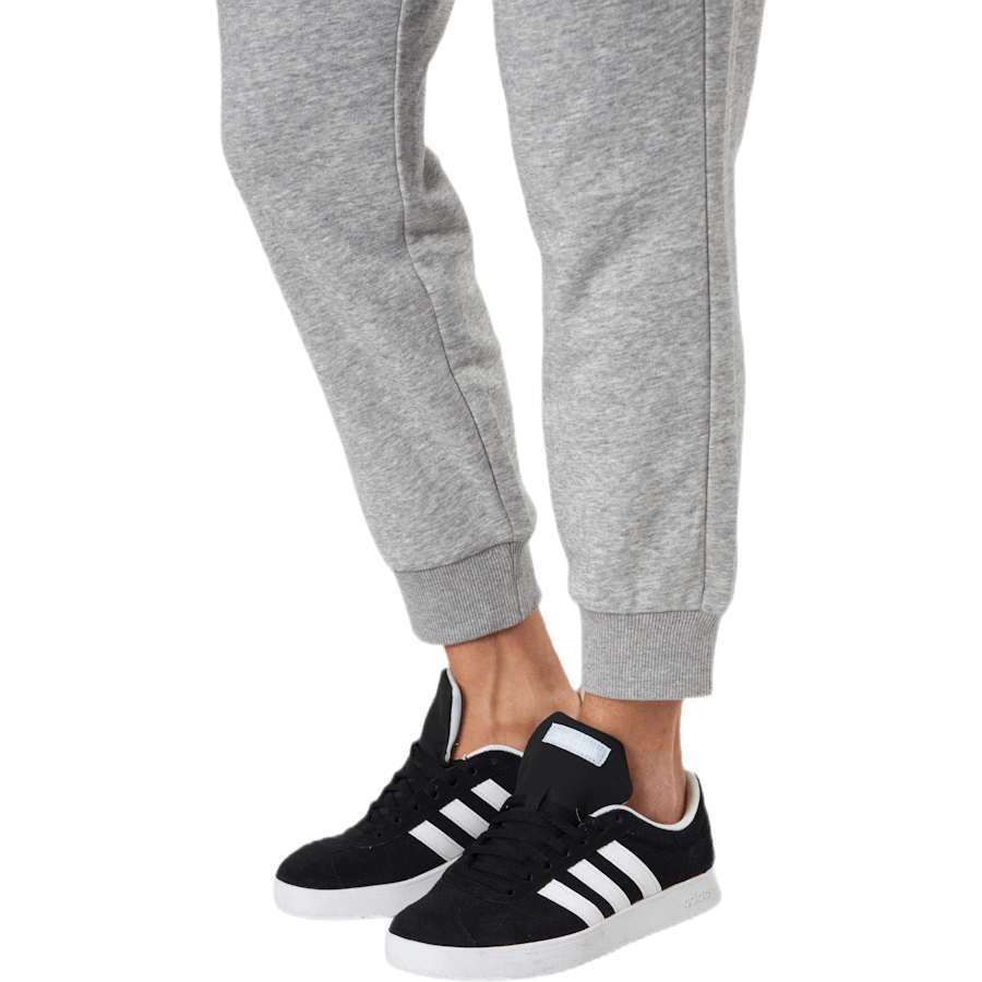 Essentials Regular Tapered Cuffed 7/8 Pant Medium Grey Heather / White
