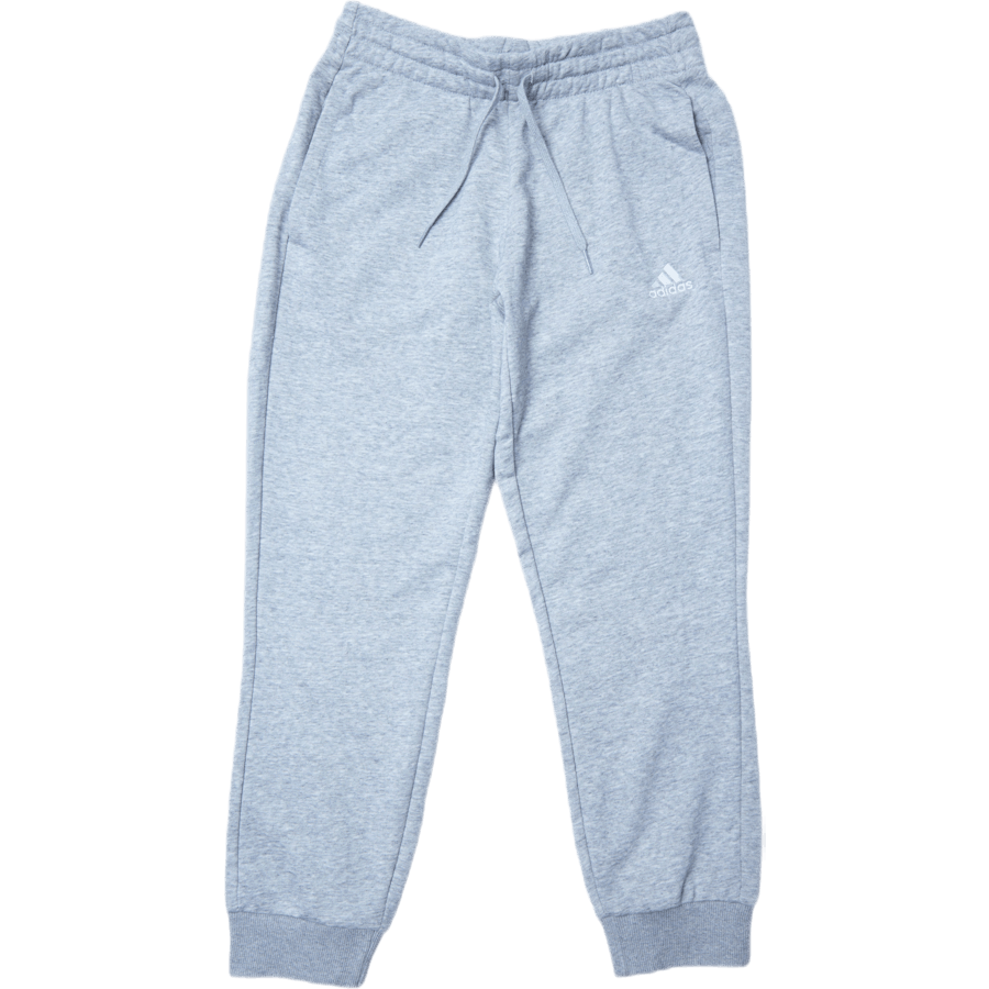 Essentials Regular Tapered Cuffed 7/8 Pant Medium Grey Heather / White