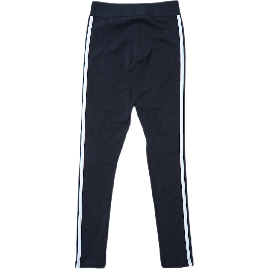 Legíny s 3 prúžkami čierna / biela