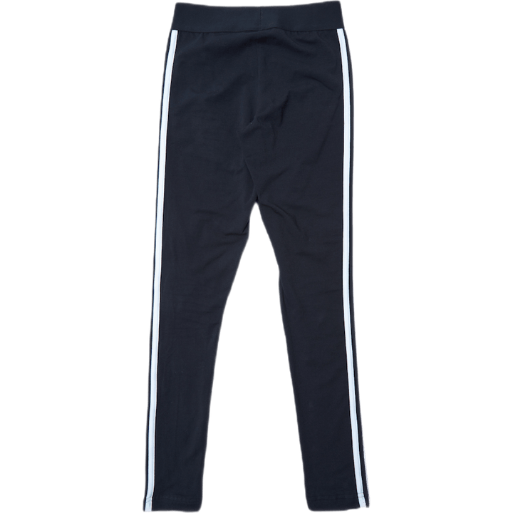 Legíny s 3 prúžkami čierna / biela