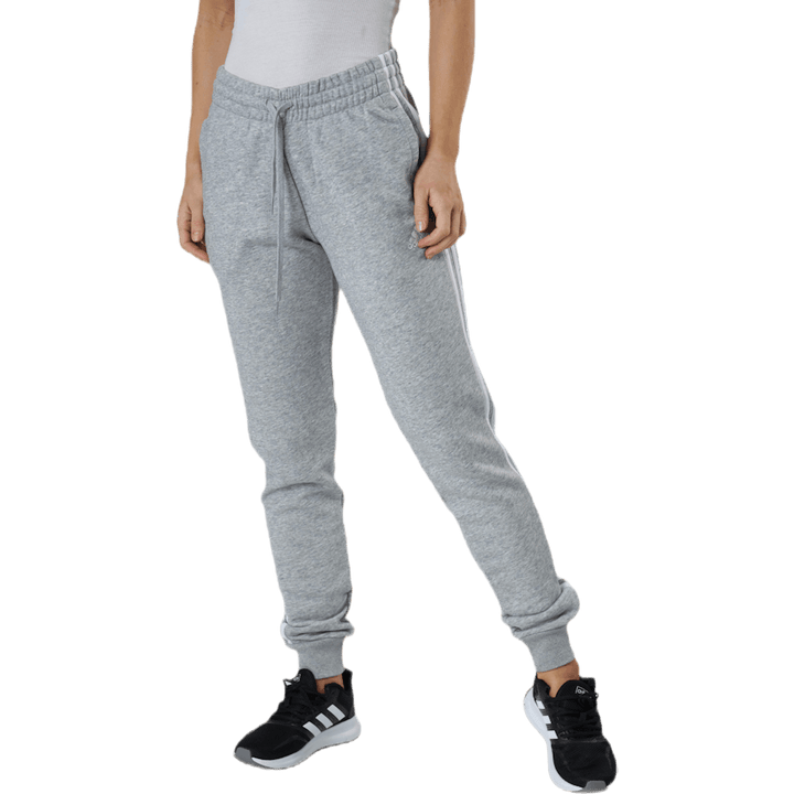 Essentials Slim Tapered Cuffed Pant Medium Grey Heather / Wit