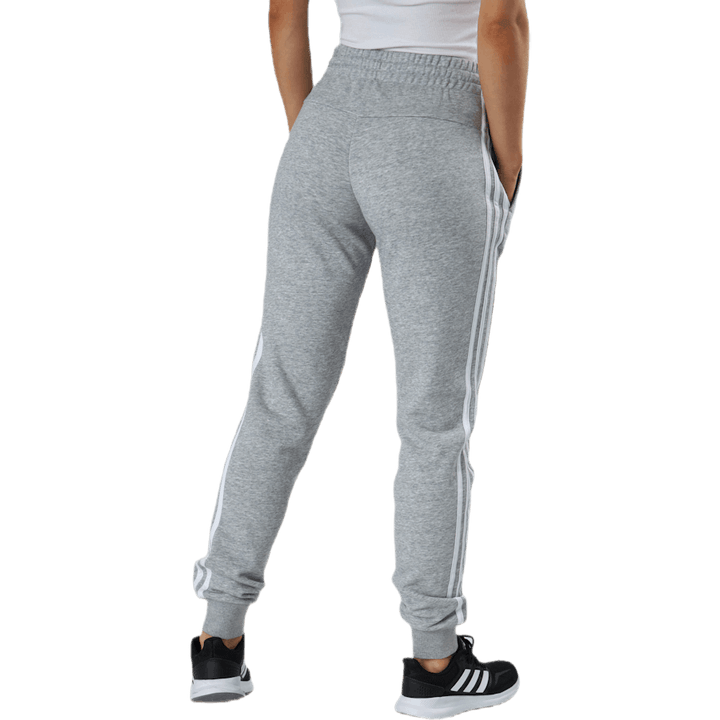 Essentials Slim Tapered Cuffed Pant Medium Grey Heather / Wit