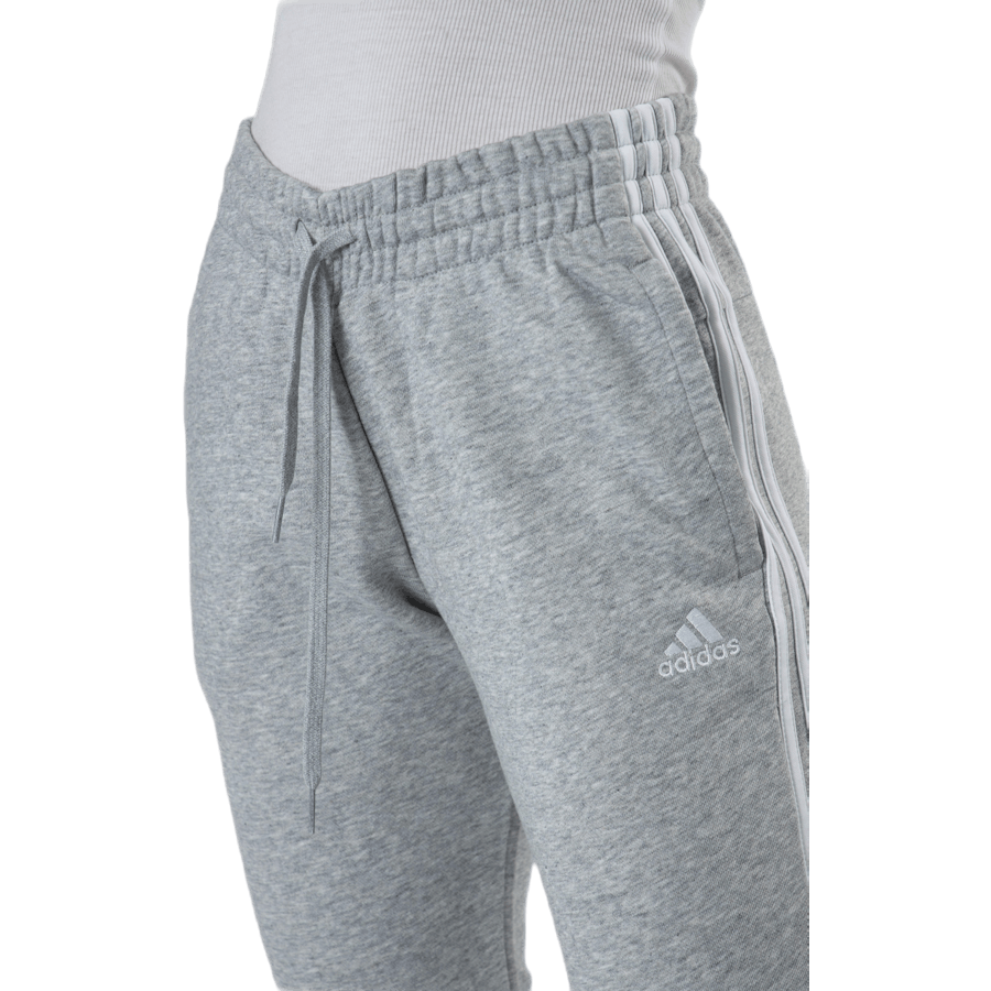 Essentials Slim Tapered Cuffed Pant Medium Grey Heather / Wit