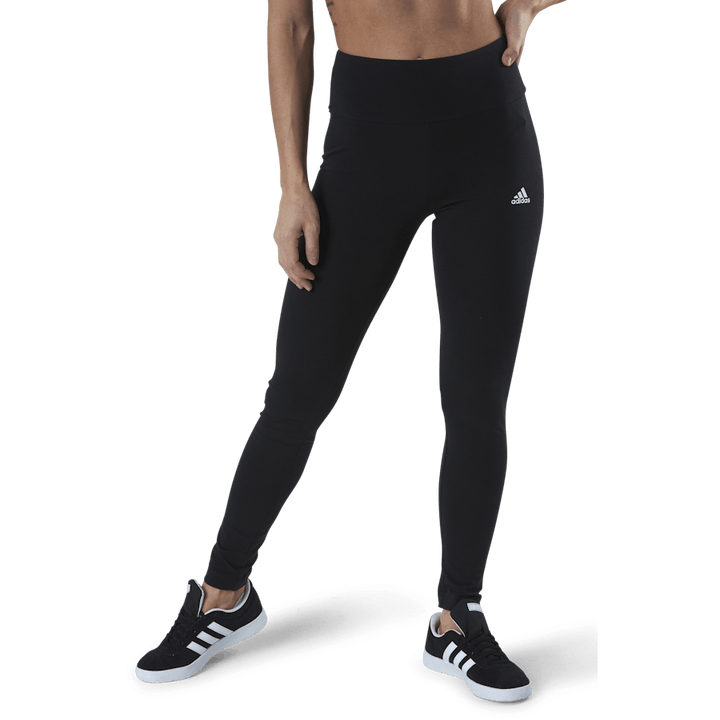 ESSENTIALS Visoke nogavice z logotipom črna / bela