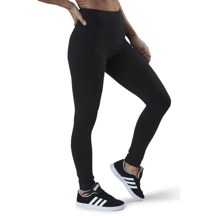 ESSENTIALS Visoke nogavice z logotipom črna / bela