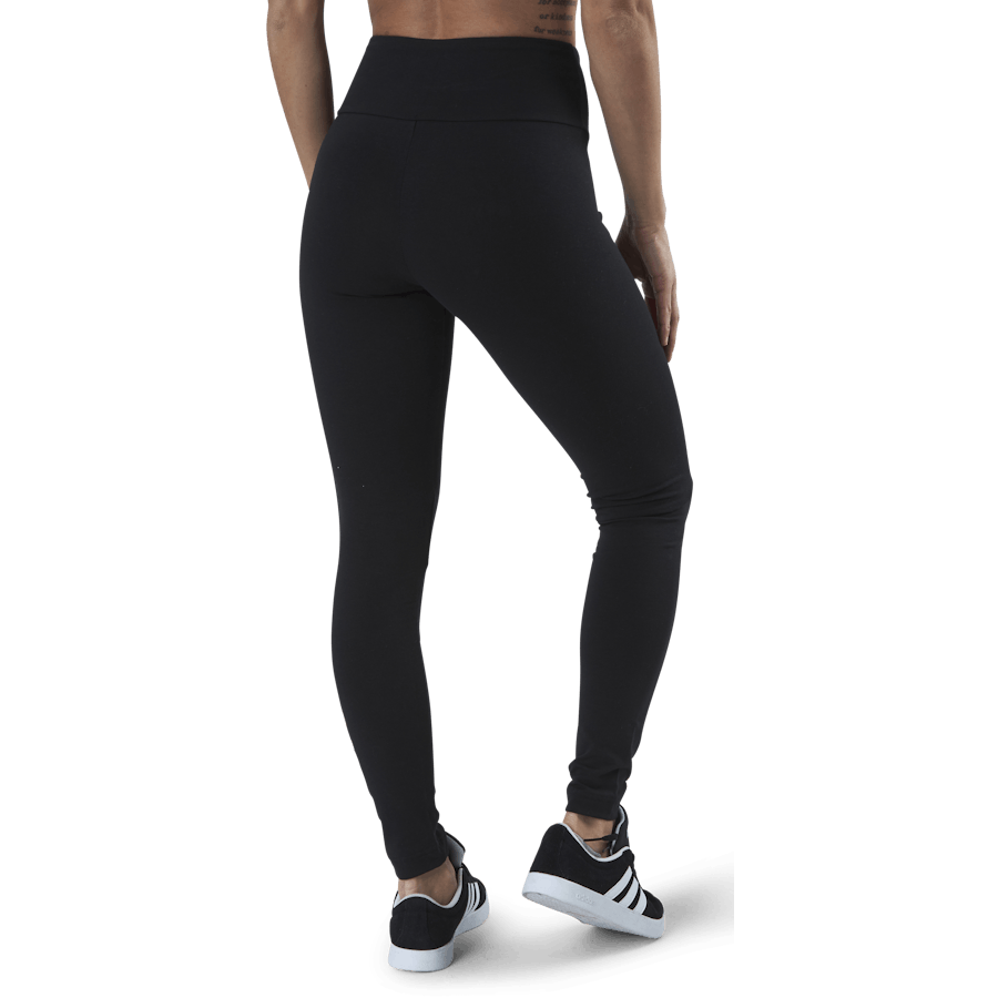 ESSENTIALS Visoke nogavice z logotipom črna / bela