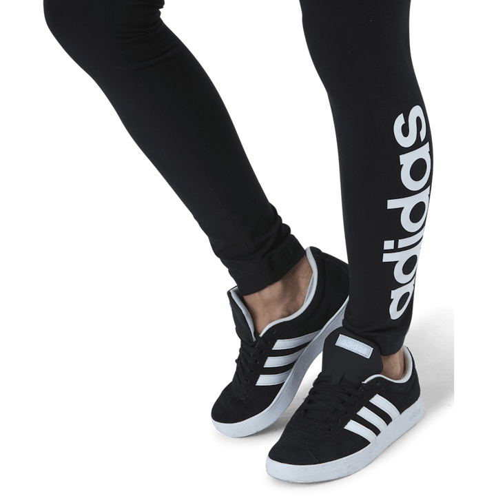 ESSENTIALS Visoke nogavice z logotipom črna / bela